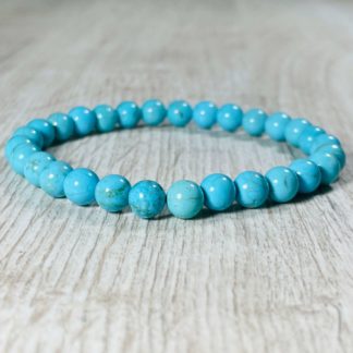 bracelet magnésite bleu
