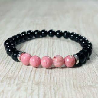 Bracelet Obsidienne femme