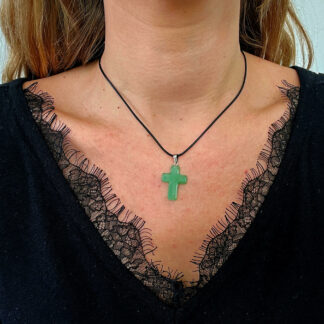 pendentif aventurine verte