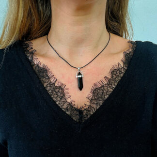 Collier pierre Obsidienne